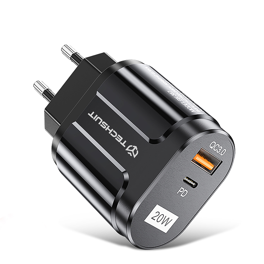 Adaptor priza Fast-Charge 20W - USB si Type-C