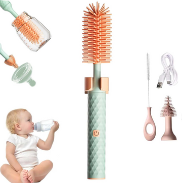 Perie Electrica pentru Curatat Biberoane si Pahare