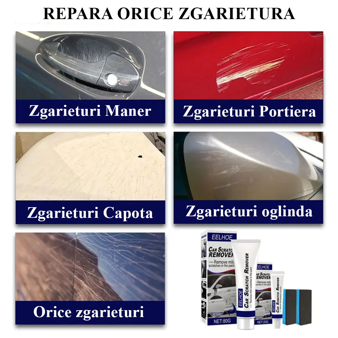 Solutie Auto pentru Indepartarea Zgarieturilor