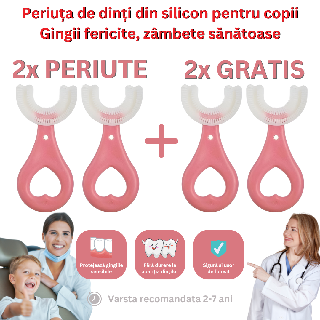 Periuta de dinti circulara pentru copii