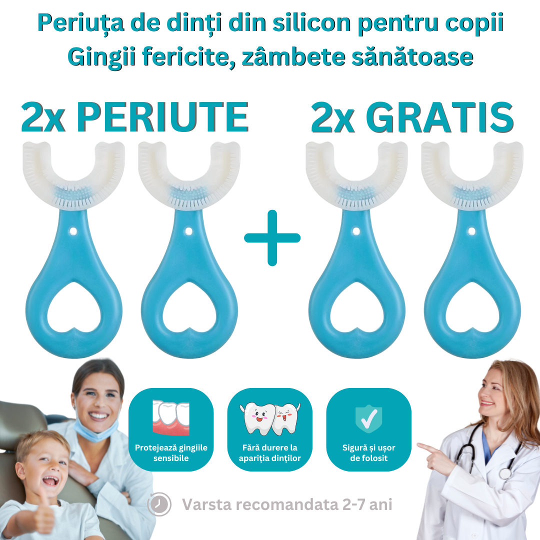 Periuta de dinti circulara pentru copii