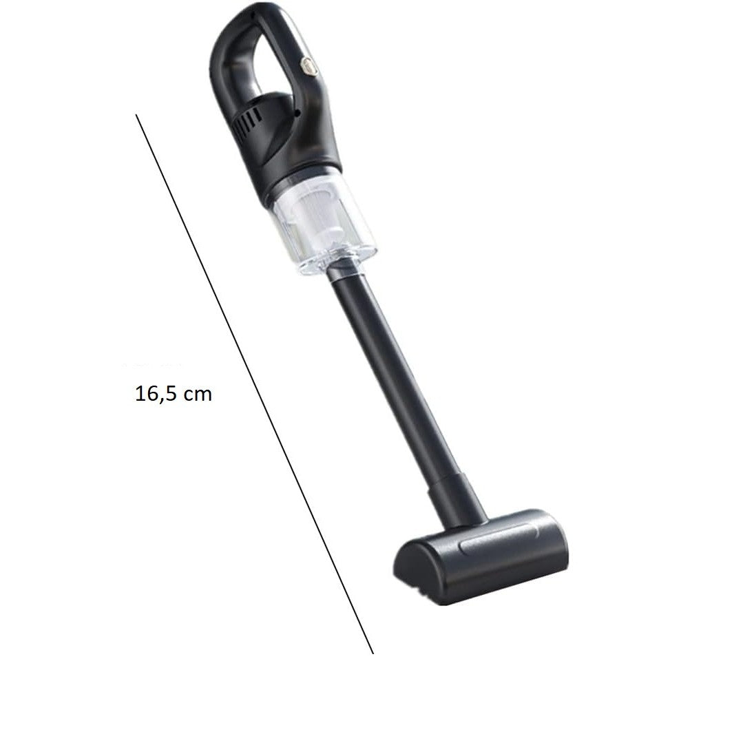 Aspirator portabil fără fir cu încărcare USB – curățenie rapidă pentru casă și mașină, autonomie 45 min