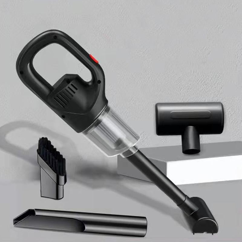 Aspirator portabil fără fir cu încărcare USB – curățenie rapidă pentru casă și mașină, autonomie 45 min