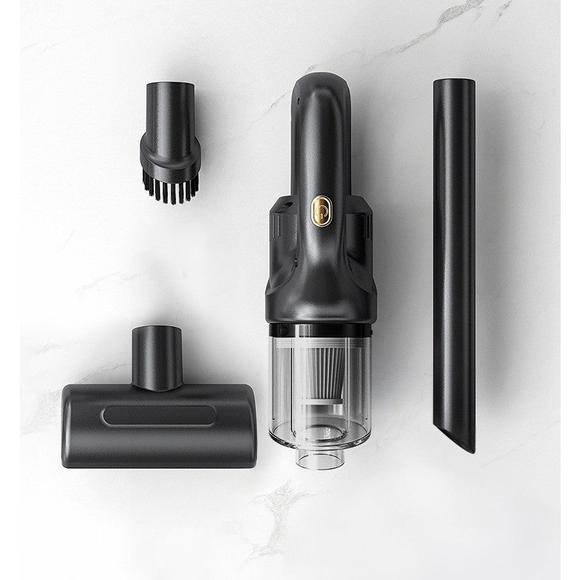 Aspirator portabil fără fir cu încărcare USB – curățenie rapidă pentru casă și mașină, autonomie 45 min