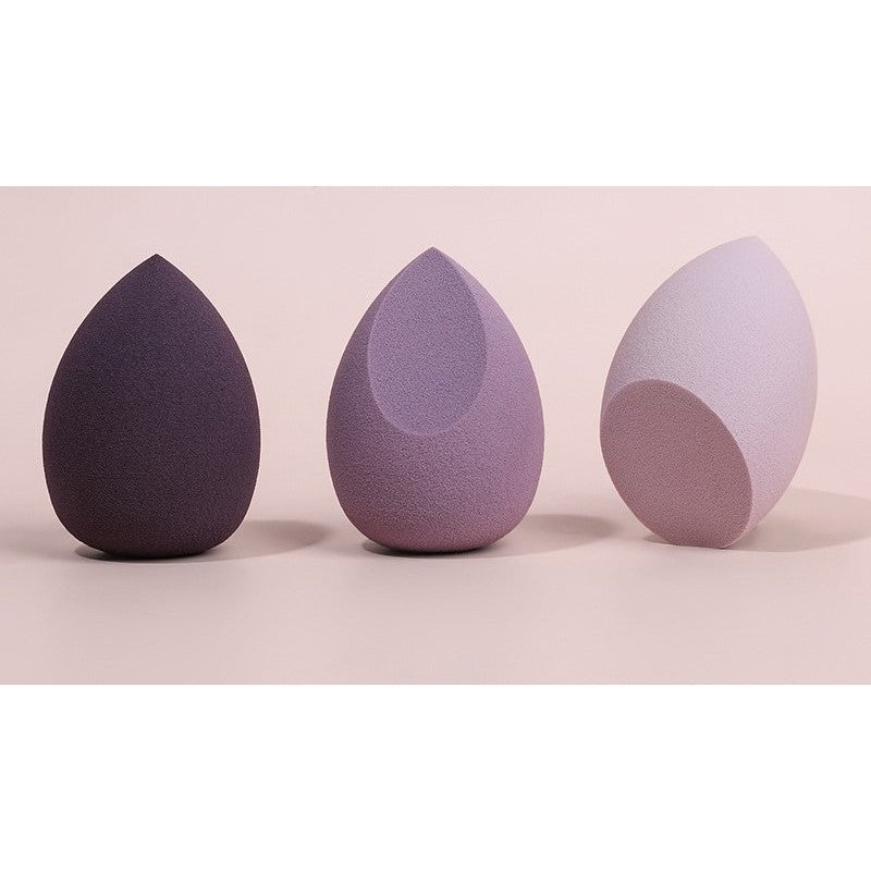 Set 6 bureți de machiaj mov – aplicare perfectă pentru un look impecabil