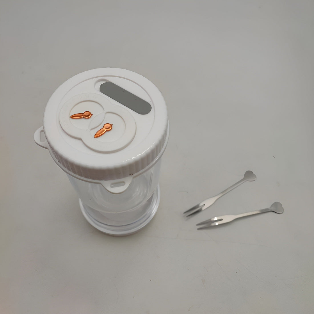 Borcan pentru murături cu separator și capac ermetic – termorezistent, 18x9x9 cm