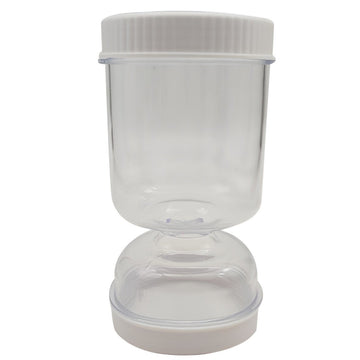 Borcan pentru murături cu separator și capac ermetic – termorezistent, 18x9x9 cm