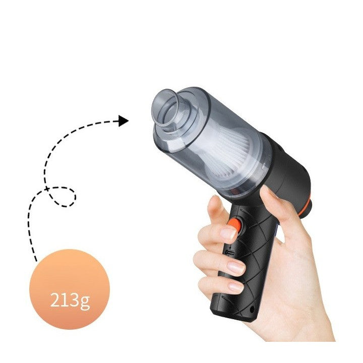 Aspirator portabil fără fir 2 în 1 – soluția ideală pentru curățenie rapidă și eficientă în casă și mașină