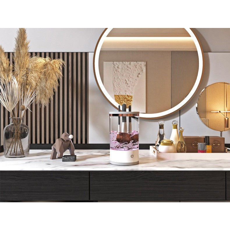 Dispozitiv curățare pensule machiaj 7000 RPM USB – vibratii sonice portabil