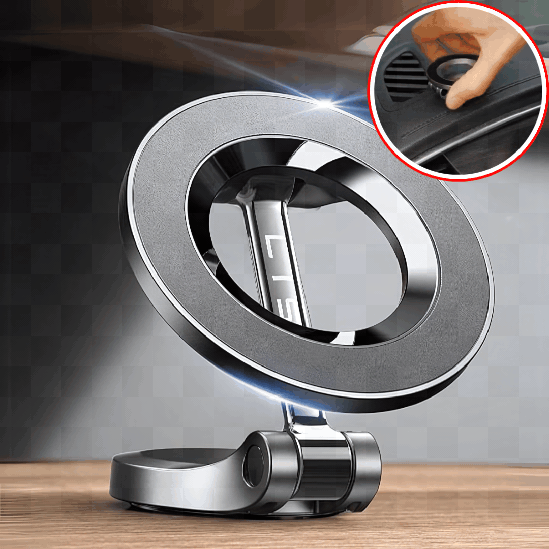 Suport Auto cu Prindere Magnetica si Rotire 360