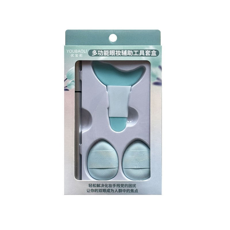 Kit aplicare tuș negru impermeabil pentru începători – machiaj precis și rezistent