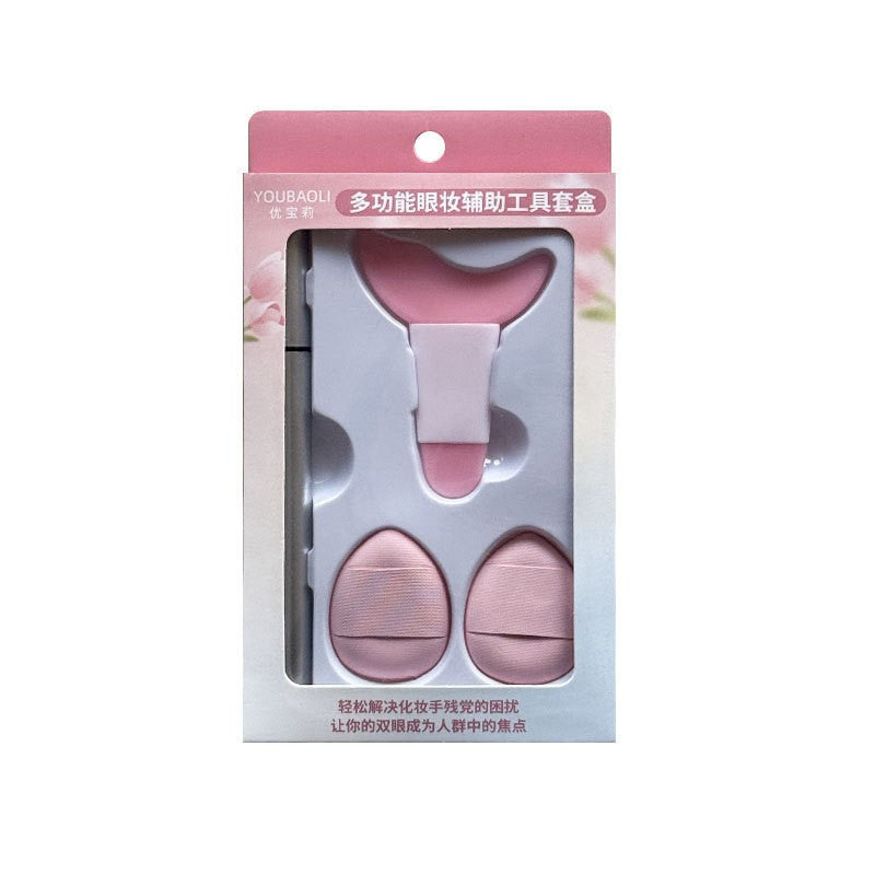 Kit aplicare tuș negru impermeabil pentru începători – machiaj precis și rezistent