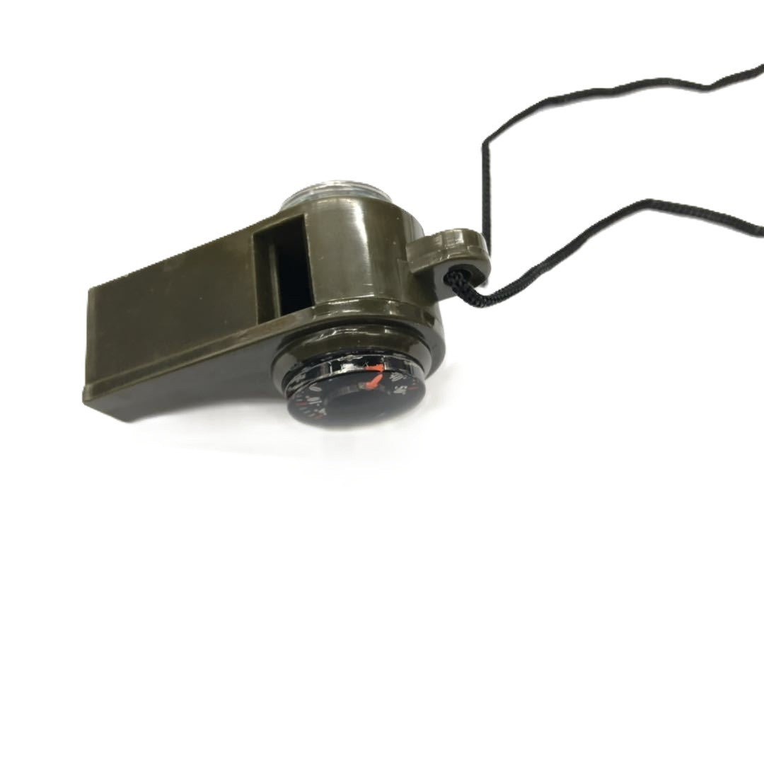 Fluier 3 în 1 cu Busolă și Termometru – Accesoriu Esențial pentru Drumeții și Aventuri Outdoor