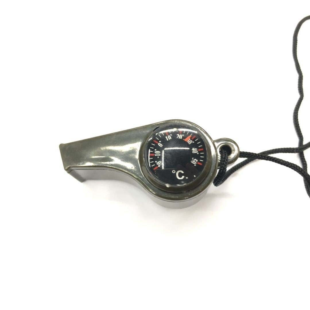 Fluier 3 în 1 cu Busolă și Termometru – Accesoriu Esențial pentru Drumeții și Aventuri Outdoor