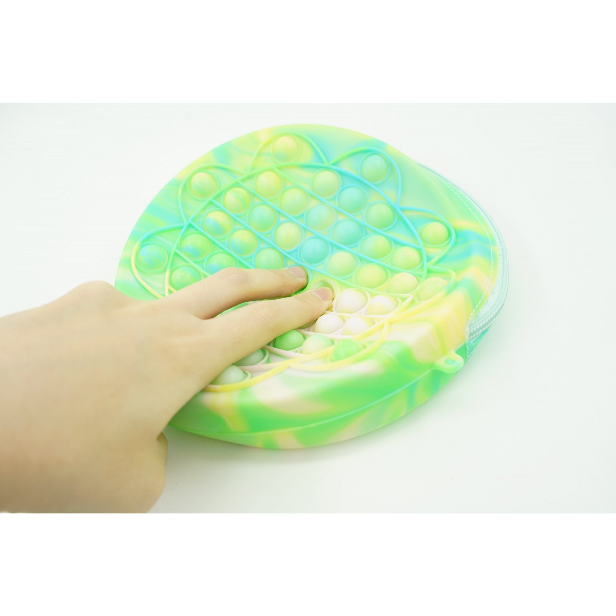 Jucărie antistres silicon Pop It floarea-soarelui – fidget toy relaxant și portabil