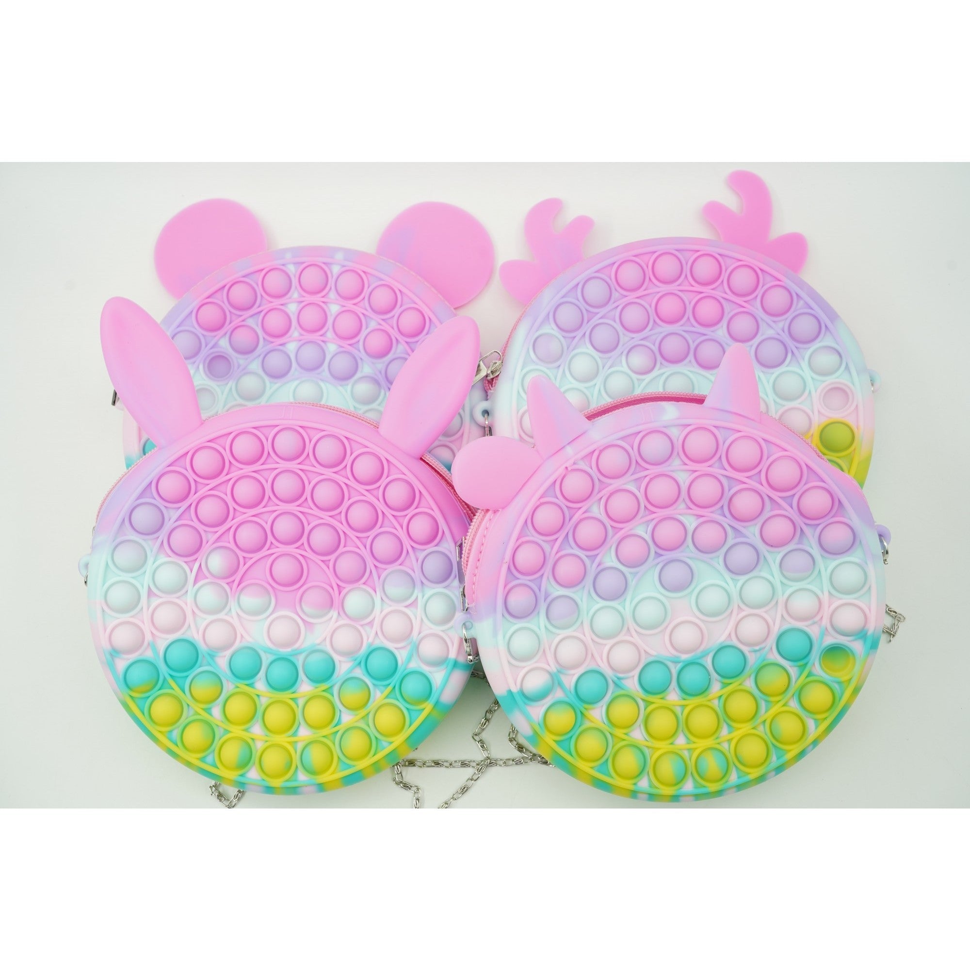 Jucărie antistres Pop It din silicon – accesoriu colorat pentru relaxare și distracție