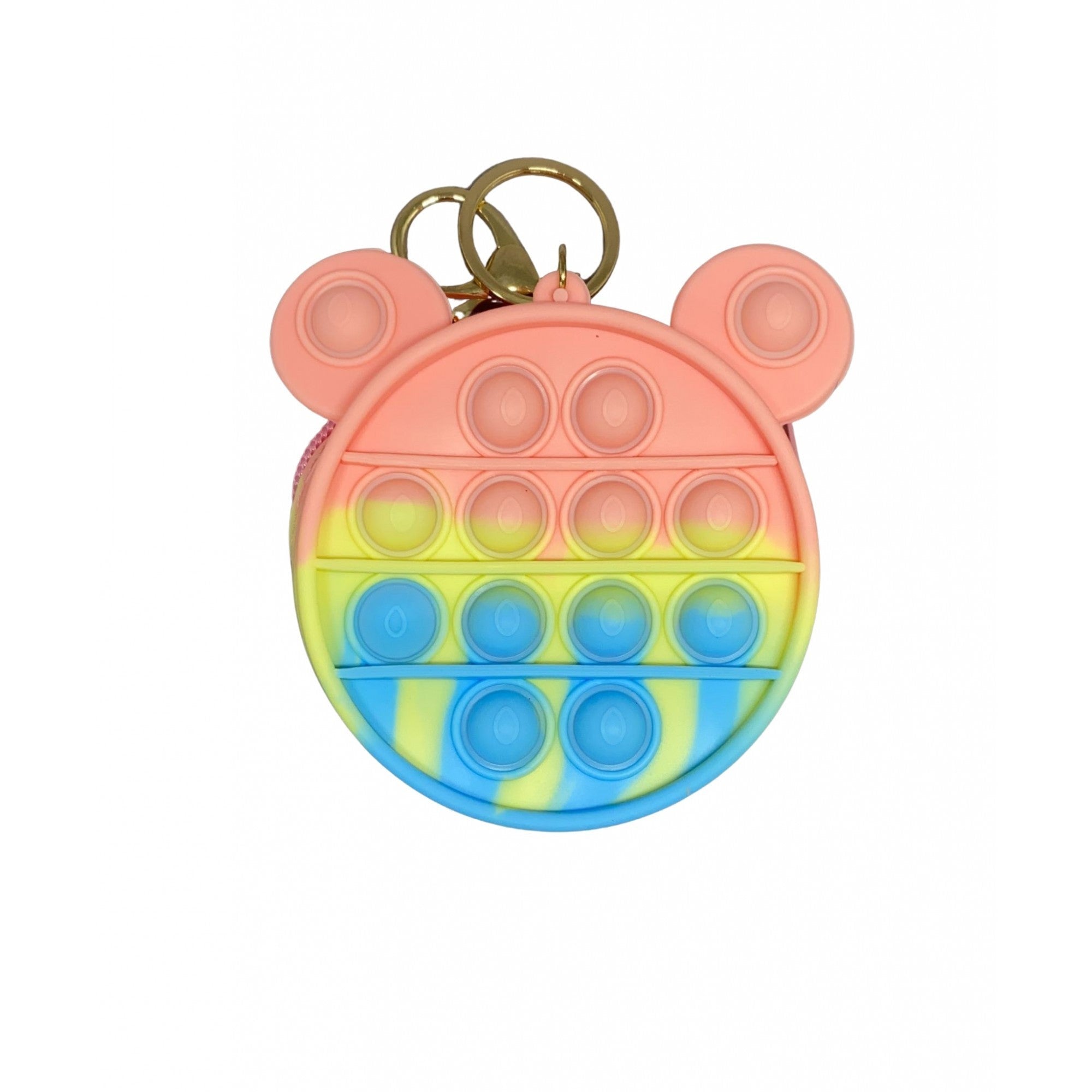 Jucărie Antistres Silicon Pop It Portofel 6 cm – Distracție și Relaxare Într-un Singur Gadget