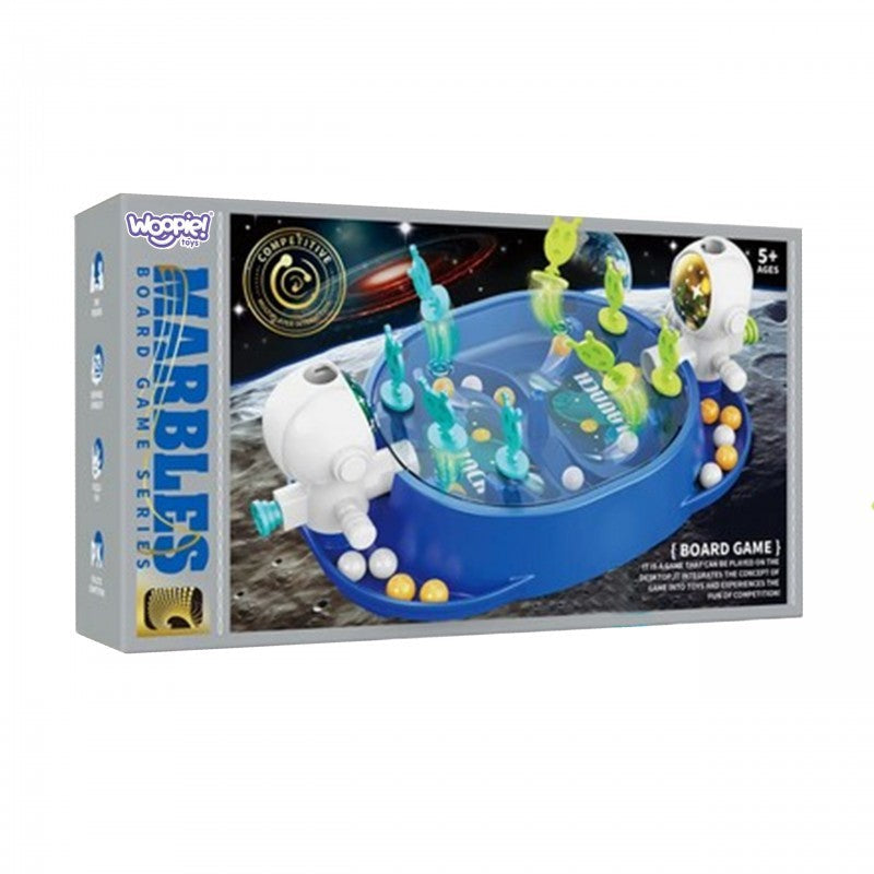 Joc de masă portabil Astronauți 2 jucători 5+ ani – jucărie interactivă albastră