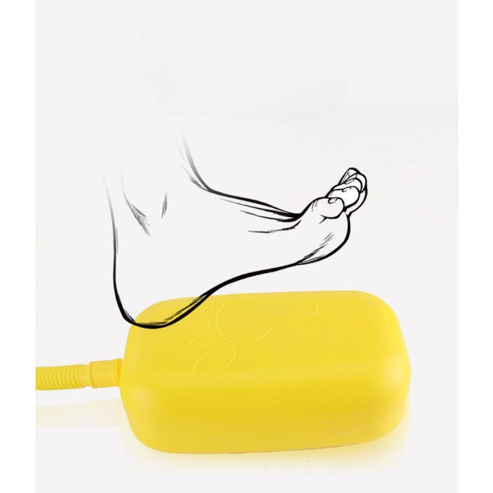 Lansator rachete cu picior pentru copii – 2 lansatoare, 6 rachete cu lumini