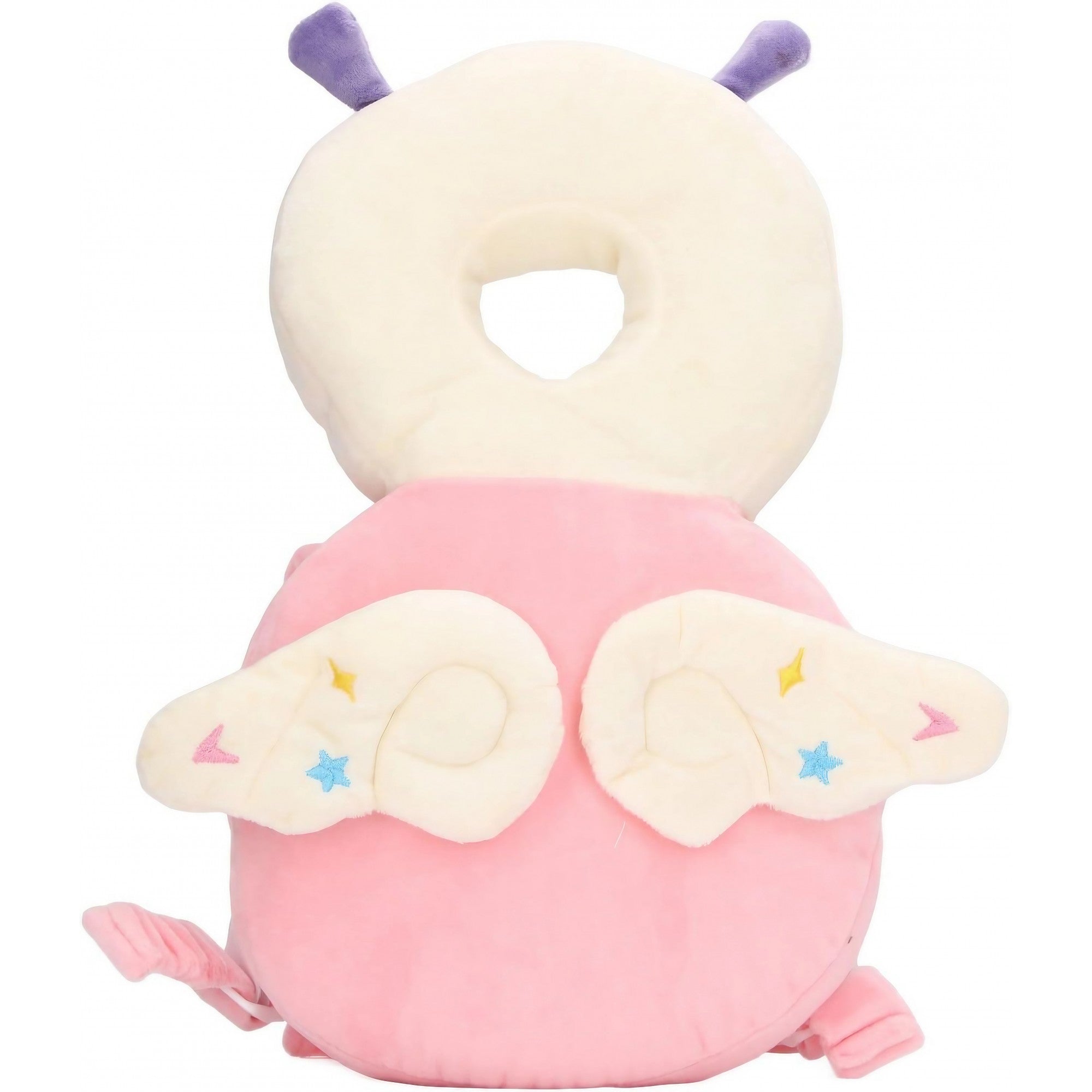 Perna rucsac pentru protecția capului bebeluși, tetieră tip albină, design plasa - MODEL 11