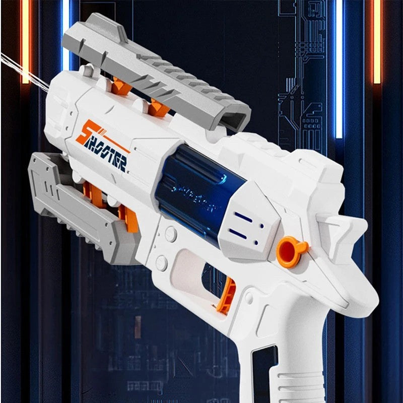 Pistol cu apă manual pentru copii – jucărie sigură, design atractiv, 23 cm