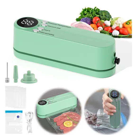 Aparat Vidat Portabil 3 in 1 pentru Alimente Solide si Lichide 30 cm