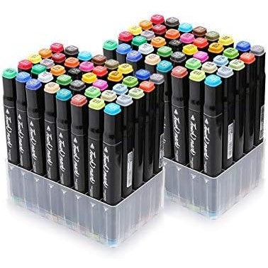 Suport organizator birou cu 60 spații – depozitare markere, stilouri, alb-negru