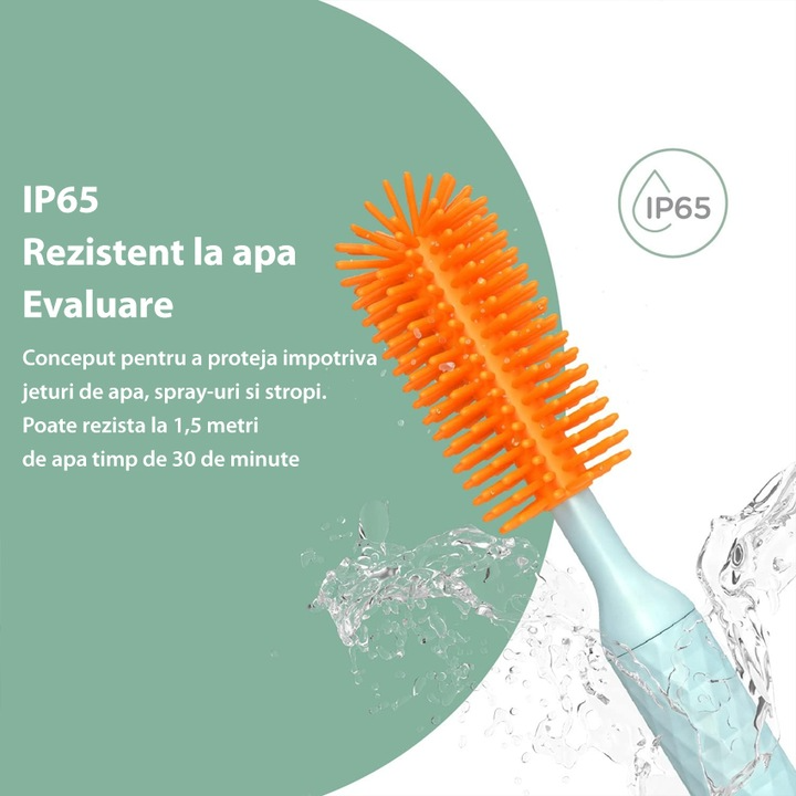 Perie Electrica pentru Curatat Biberoane si Pahare