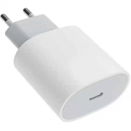 Set Incarcator Universal Fast Charge 20W si Cablu de Date Fast Charge 1M Type-C - Type-C, compatibil cu Samsung, Huawei si alte dispozitive cu intrarea Type C, Alb