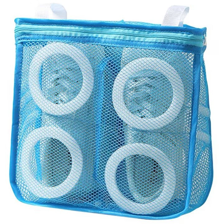 Sac protecție pentru spălare încălțăminte la mașina de spălat, 28×24.5×8 cm, roz