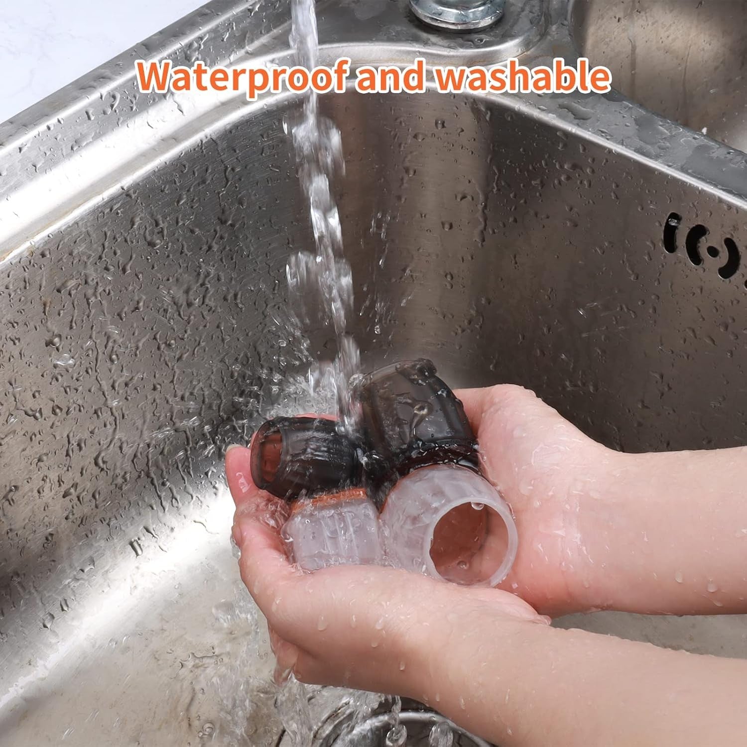 Set 16 protecții universale silicon transparente pentru picioare scaun și podea