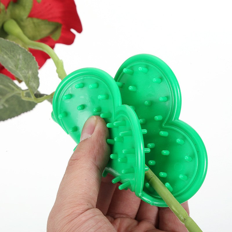 Set 4 unelte grădinărit îndepărtare spini trandafiri – oțel carbon & PVC