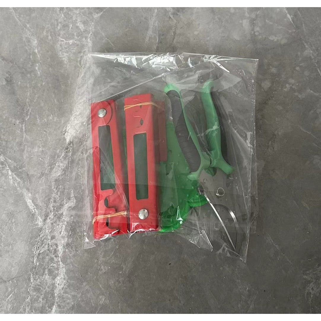 Set 4 unelte grădinărit îndepărtare spini trandafiri – oțel carbon & PVC