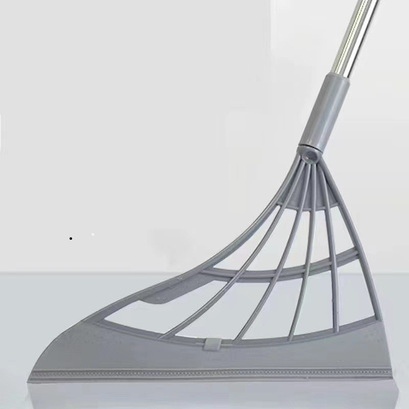 Set Matura si Faras cu Coada Lunga si Matura cu Peri din Silicon – Gri, Uz Casnic, Plastic si Otel