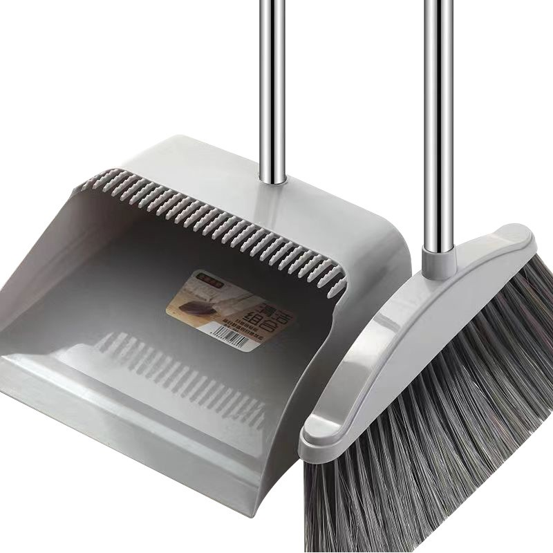 Set Matura si Faras cu Coada Lunga si Matura cu Peri din Silicon – Gri, Uz Casnic, Plastic si Otel