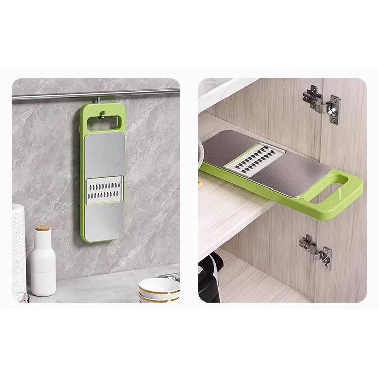 Set multifuncțional 7 piese pentru tăiat și mărunțit legume – oțel inoxidabil, uz casnic