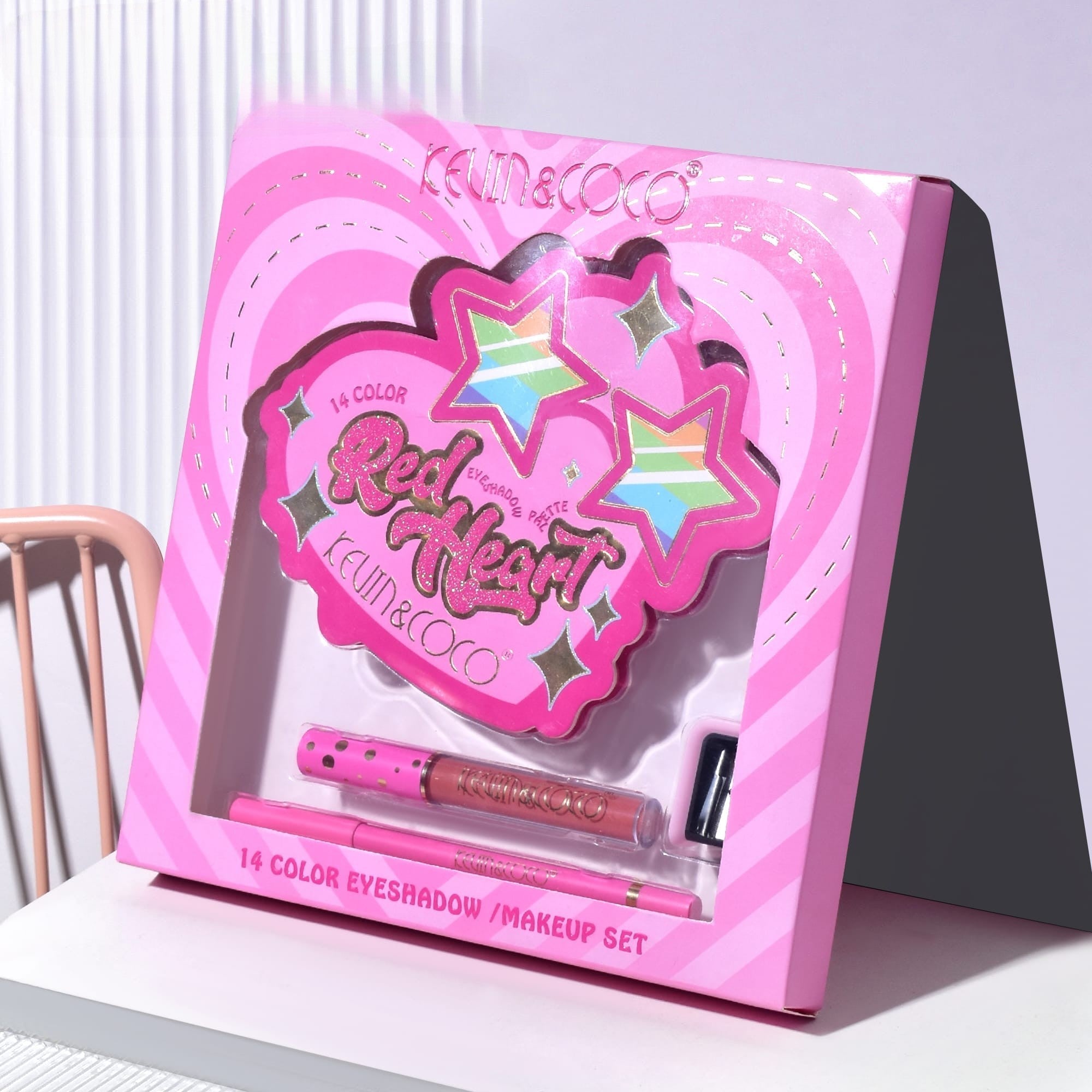 Paletă machiaj 14 farduri de pleoape – culori vibrante pentru lookuri unice