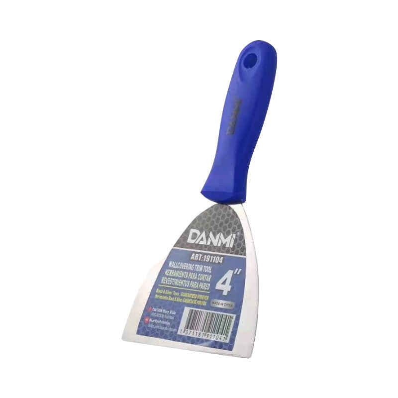 Spaclu cu mâner albastru 2,5 inch (63,5 mm) – unealtă practică pentru finisare