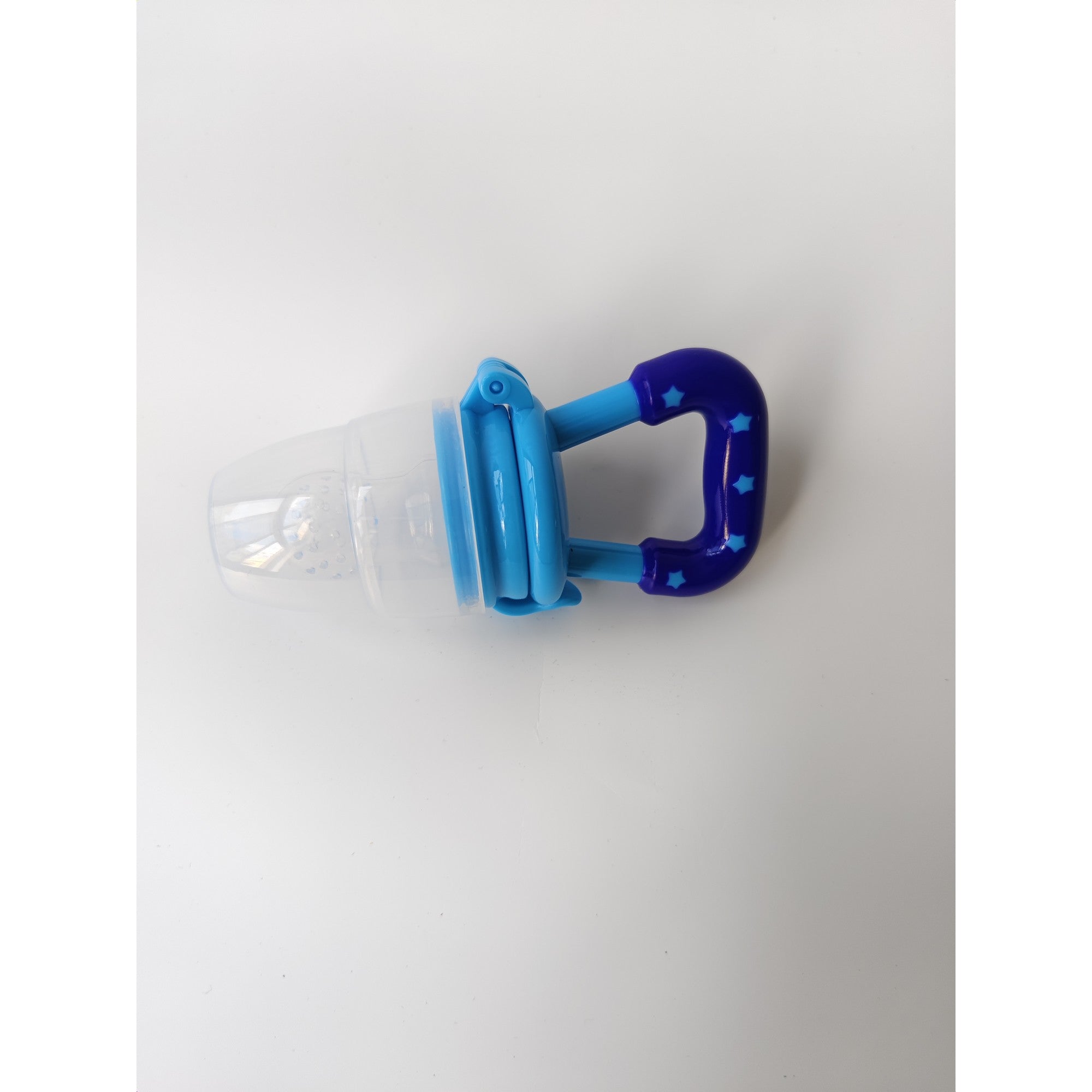 Suzeta pentru Diversificare și Dentitie cu Plasă – Albastru, Fără BPA, Ideală pentru Fructe și Piureuri