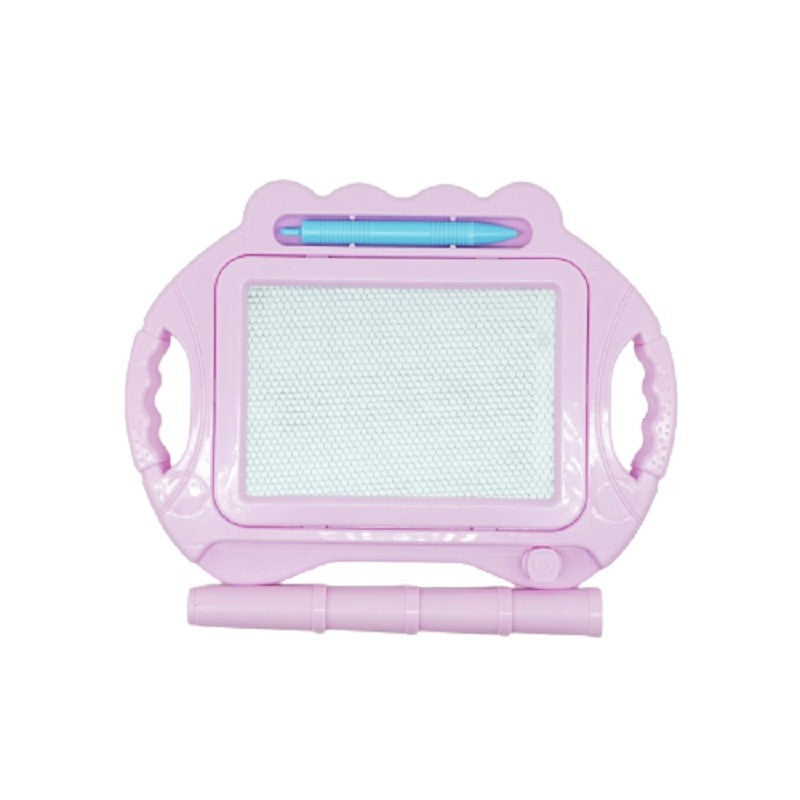 Tablă magnetică dreaptunghiulară 23×17 cm cu suport – desen reutilizabil