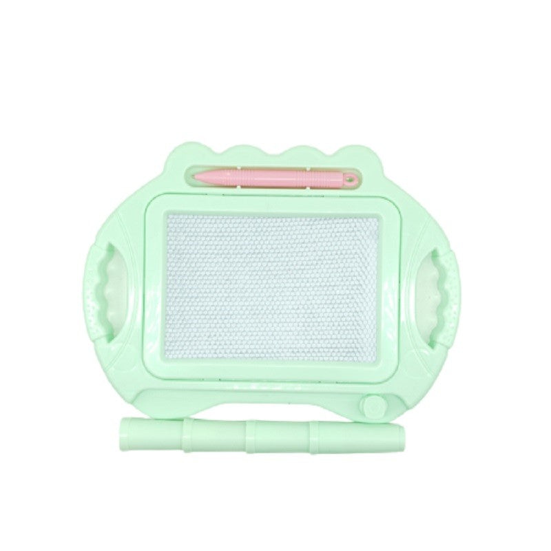 Tablă magnetică dreaptunghiulară 23×17 cm cu suport – desen reutilizabil