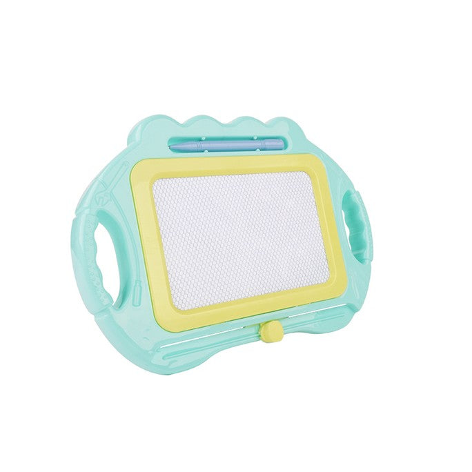 Tablă magnetică dreaptunghiulară 23×17 cm cu suport – desen reutilizabil