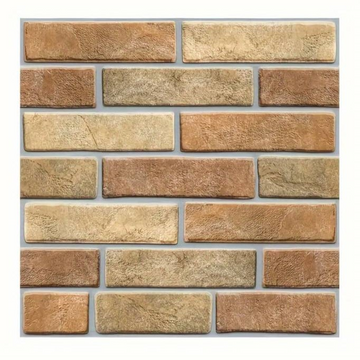 Set 10 Placi Tapet 3D Imitatie de Caramida de Piatra – 30x30 cm, 3mm grosime, Acoperire 1 mp