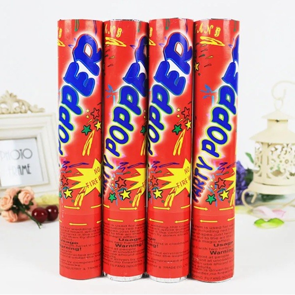 Tub confetti multicolor “Party Pooper” 40×5 cm – distractie instantă la petrecere