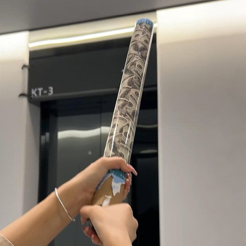 Tub confetti multicolor “dolari” 60×5 cm – petrecere cu efect surpriză