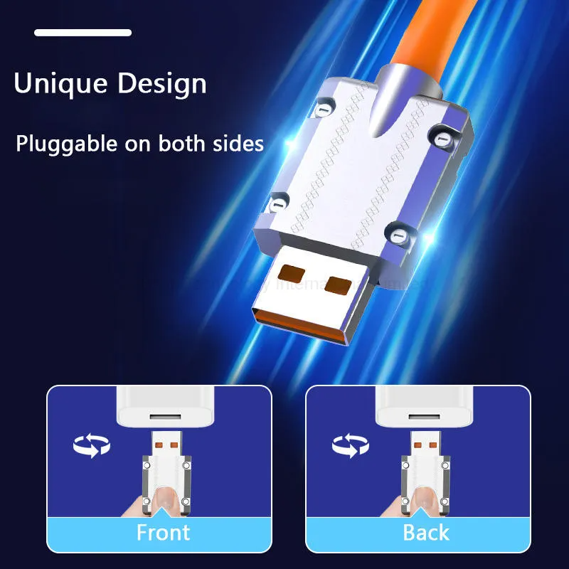 Изключително устойчив кабел, въртящ се на 180° PD 20W 